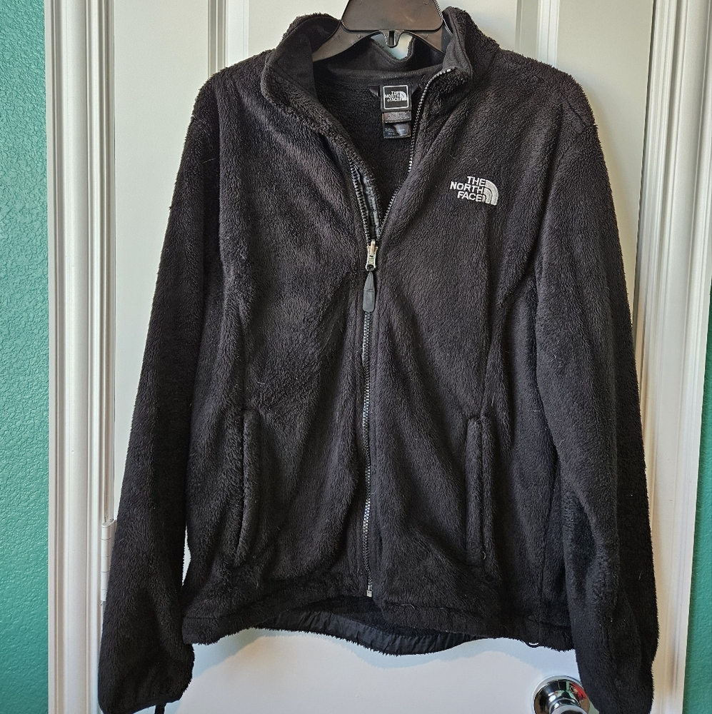 Black The North Face Fleece Jacket